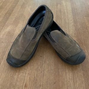 Men’s Brown leather KEEN casual Shoes